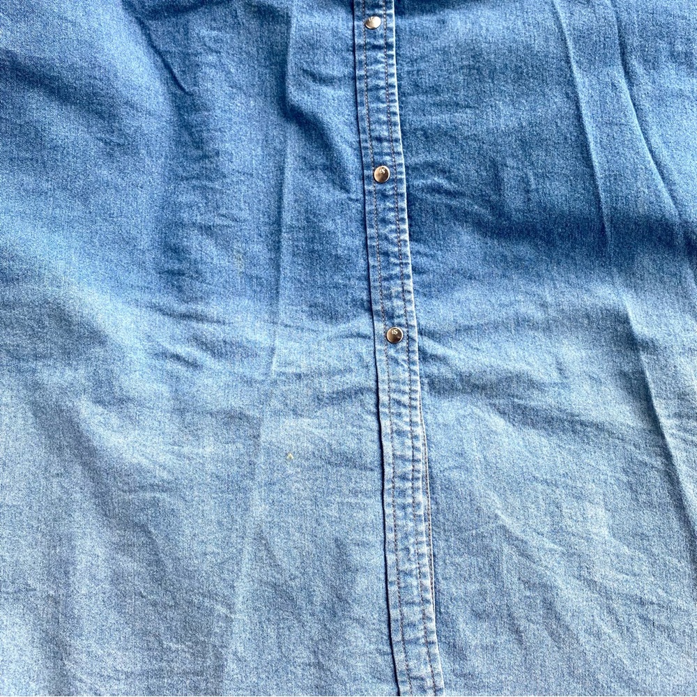 👗Denim Button down Shirt Dress or Kurti for Women👗 - Picture 8 of 9